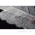 100% Nylon Panel Lace Desain Kain-D